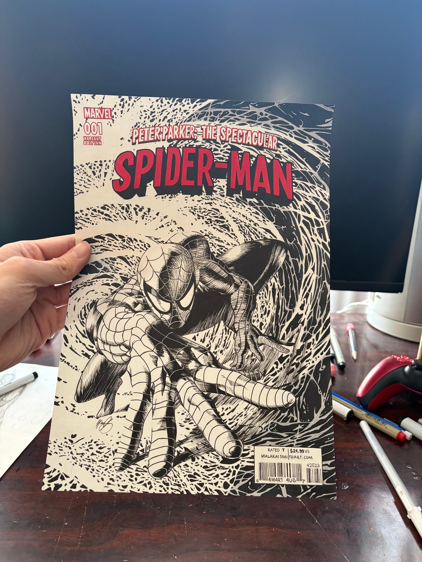 "Spider-Man" Fan Art Original