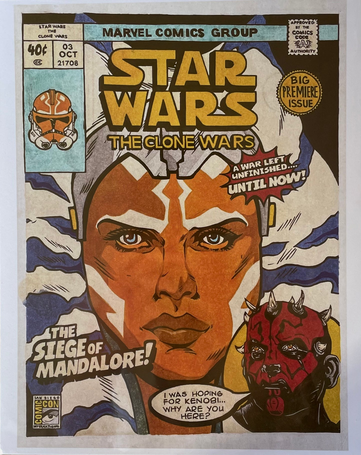 "Star Wars Comic" Fan Art Print