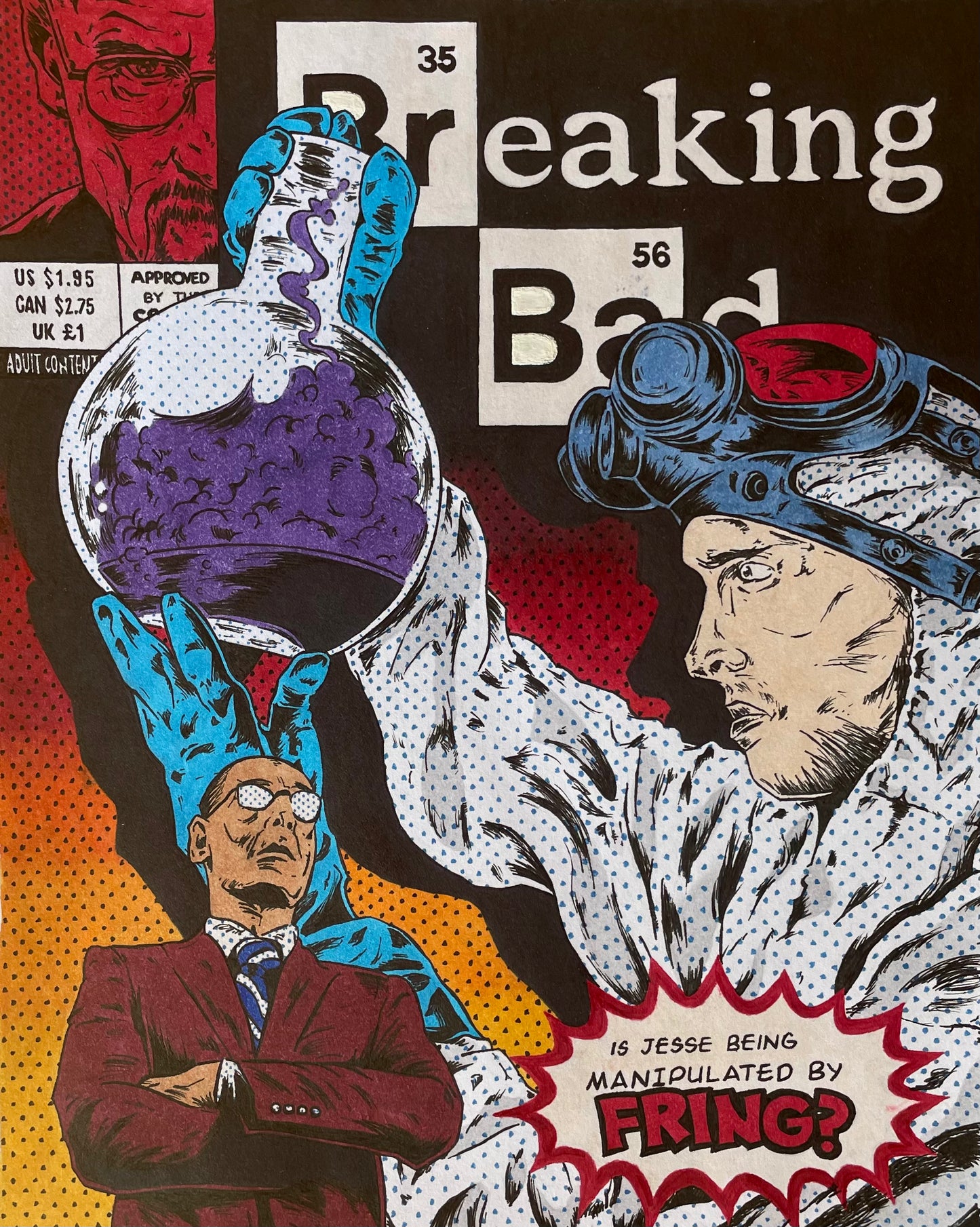 "Breaking Bad" Fan Art Print