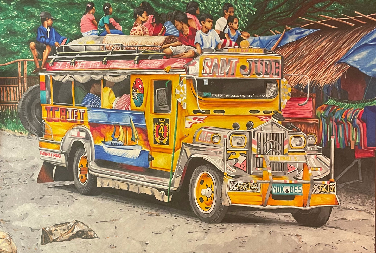 "Jeepney" Print