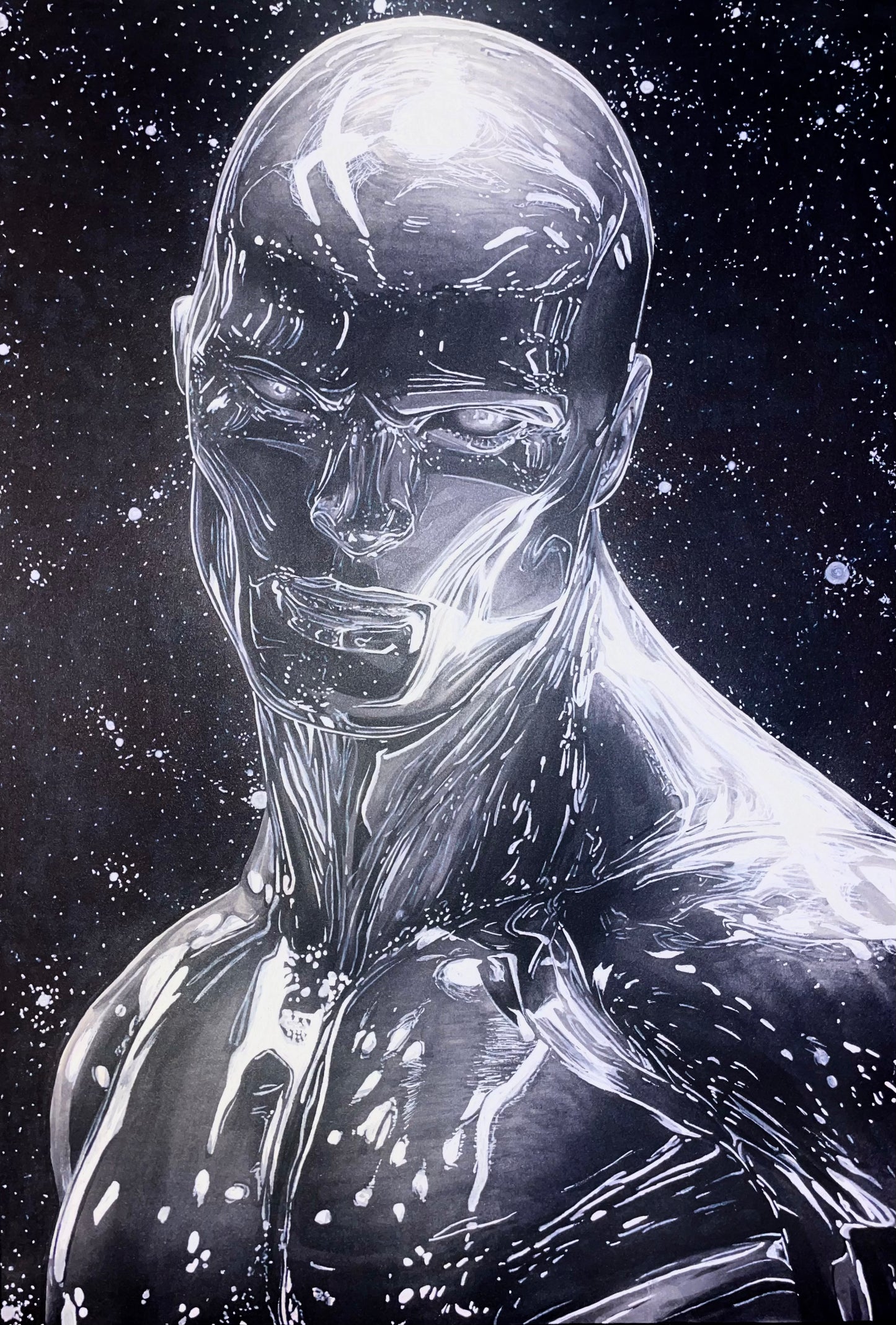 "Silver Surfer" Fan Art Print