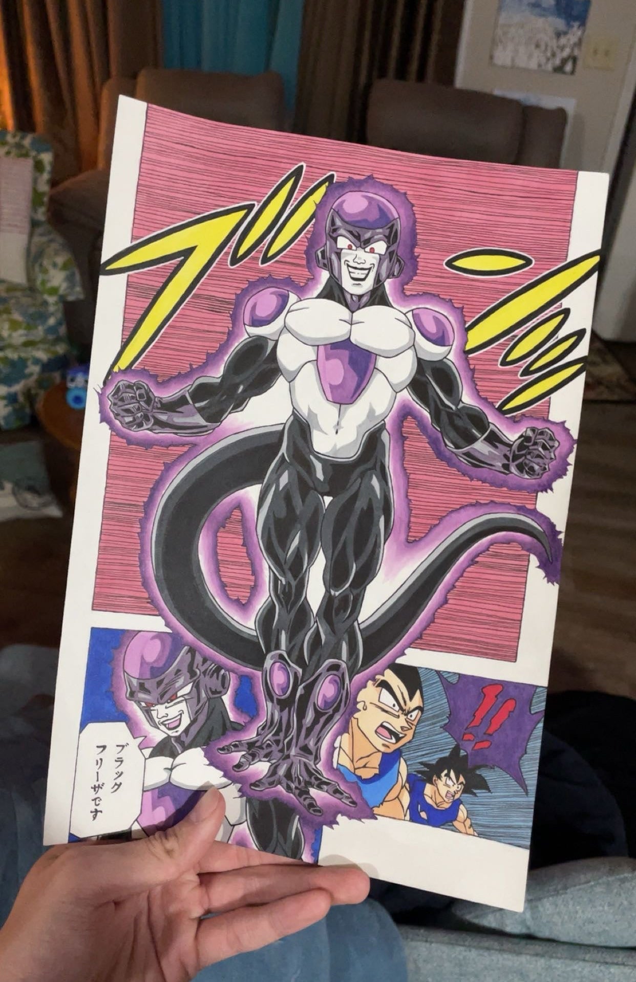 “Black Frieza” Fan Art Original